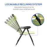 ZUN Folding Lounge Chairs / beach chair （Prohibited by WalMart） 28395473