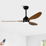 52" Fan with Lights Quiet DC Motor 3 ABS Blade Fans 6 Speed Levels,Reversible W1592P346930