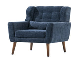Modern Accent Chair,Chenille Arm Chairs for Living Room,Upholstered Mordern Armchair,Comfy Soft W1028102388
