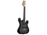 GST Stylish H-H Pickup Tiger Stripe Electric Kit with 20W AMP Bag 32795823