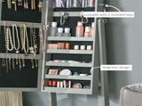 Floor standing jewelry cabinet with LED lights 68796914