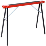 Saw Horses 2 Pack, Folding Portable Work Horse with Fast Open Legs, Convenient Handle, Heavy Duty 00761736