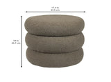 Cloud Storage Ottoman, Taupe Boucle 36713295