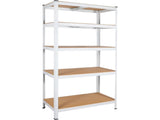 5 Tier Metal Shelving Unit with Adjustable,Garage Storage Utility Rack Heavy Duty Shelves,29" W x 97662957