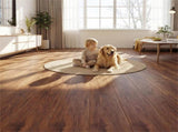 24-Pack Wood Look Vinyl Plank Flooring, 36 Sq.Ft Waterproof PVC Floor Tiles for Home 84864733