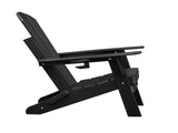Folding Outdoor Adirondack Chair,HDPE All-weather Folding Fire Pit Chair, Ergonomic Design Patio W1889P408760