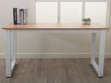 110cm Decent High Strength Wooden Computer Desk Oak 51925089