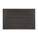 Transitional-Rustic Style Coffee and Antique Gray 2-Drawer Nightstand 1pc Flat Knobs Classic Bedroom B011P240234