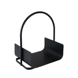 Portable Fireplace Log Holder, Black 29218413