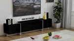 ZUN TV Console with Storage Cabinets, Remote Control, APP Control LED TV Stand, Full RGB Color W1701P194964