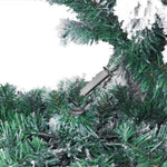 ZUN 7ft Pvc Flocking Christmas Tree 1300 Branches Spread Out Naturally Tree 21315190