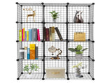 12-Cube Organizer Cube Storage Storage Shelves Wire Cube Storage Origami Shelves Metal Grid 82647882