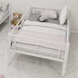 Twin Over Twin Metal Bunk Bed for Kids Boys Girls,Metal Structure Bedframe with Ladders & W1935P300320