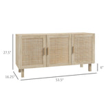 Kitchen Storage Cabinet, Garage Cabinets Natural Wood-AS 48239210