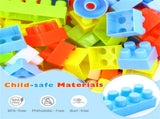 150 PCS Building Blocks Set with Wheels, Learning Toddler Blocks for 3 Years Old 03940932