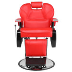 ZUN Professional Salon Barber Chair 8702A Red 43902648