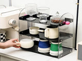 Large Acrylic Shelf 3 Tier storage rack case shelf 59014954