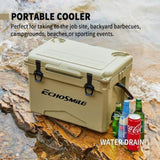 25Qt New Khaki Colored Insulated Box T2602P171046