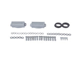 3-11/16" Tall Finned Valve Covers Black for Chevy BBC 396 402 454 502 1965-1995 39272975