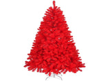 7 FT Artificial Christmas Tree, Unlit Hinged Christmas Pine Tree with 1100 Branch Tips and Sturdy 70392797