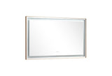 ZUN 72*36 LED Lighted Bathroom Wall Mounted Mirror with High Lumen+Anti-Fog Separately Control W1272111857