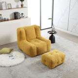 Fluffy bean bag chair, comfortable bean bag for adults and children, super soft lazy sofa chair with W1996P190378