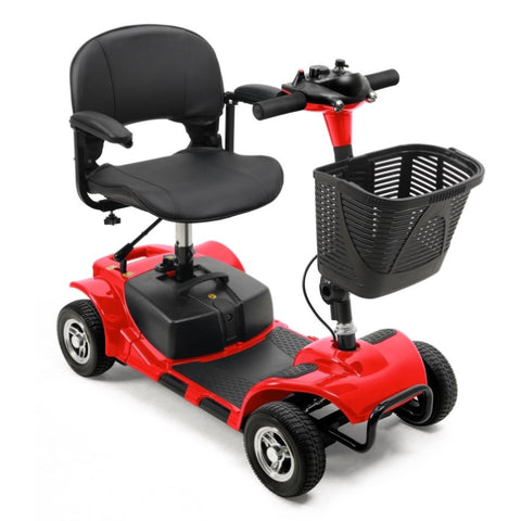 ZUN 4 Wheel Mobility Scooter for Seniors, Electric Power Wheelchair with Lights and Long Range Battery 38765024