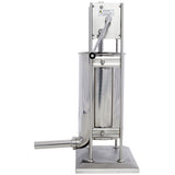 Stainless Steel Commercial Sausage Stuffer,Dual Speed Vertical Sausage Maker 32LB/15L, Meat Filler 88999956