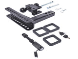 Adjustable Trailer Hitch Fits 2-inch Receiver 2" & 2-5/16" Ball w/Anti-Theft Pin 54863397