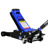 ZUN 2.5 Ton Low Profile Floor Jack, Steel Racing Floor Jack with Dual Pistons Quick Lift Pump, Hydraulic W123994414