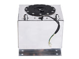 2.5 Gallon 10L Universal Aluminum Fuel Tank Oil Level Sensor Silver 38614765