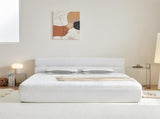 All in One Queen Mattress & Bed Frame 15 Inch Queen Size Mattresses in a Box with Cool Fabric W1359P364812