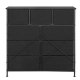 9 drawers, 6 large and 3 small, non-woven storage cabinets, cationic cloth surface non-woven 69134218