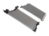 Aluminum Radiator & Condenser fit for Toyota Matrix 1.8L 2009-2014 13106 TO3010323 77873493