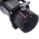 12V 12000LB Electric Winch Towing Trailer Steel Cable Off Road, Waterproof Wire Cable for Truck UTV W465127133