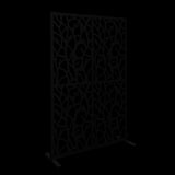 Metal Privacys W3.8Ft X H6Ft Outdoor and Indoor Divider with Free Standing Decorative Privacy W1586P282265