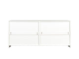 6 Drawer Double Dresser for Bedroom, Wide Storage Cabinet for Living Room Home Entryway, White 91140826