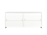 6 Drawer Double Dresser for Bedroom, Wide Storage Cabinet for Living Room Home Entryway, White 91140826