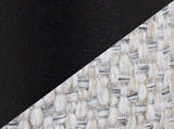 Twin Size Headboard in Black Metal and Cream Fabric B202P223761