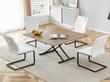 Modern minimalist multifunctional lifting table, with a 0.8-inch wood grain process sticker desktop W1151126193