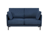 ZUN 2 Seater Sofa For Primary Living Space , Bed Room, Office, 2 Pillows,Metel Legs W820P224384