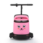 ZUN 12V Kids Ride On Box, Electric Box Car with High-Low Speeds, Variable Speed Throttle, MP3, USB, W2181P162601