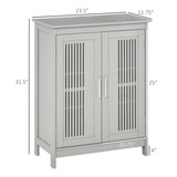 ZUN Bathroom Cabinet Grey （Prohibited by WalMart） 76245562