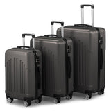 Luggage Set of 3, ABSPC Hardside Suitcase Sets with TSA Lock 4 Spinner Wheels, Lightweight Trolley 76862452