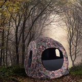 Pop Up Ground Camo Weather Resistant Hunting Tent 87101931