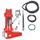 ZUN Red 12 Volt 20 GPM Fuel Transfer Pump w/ Nozzle Kit for Car Truck Tractor Diesel Gas Gasoline 52418460