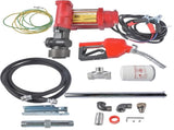 Fuel Transfer Pump Diesel Kerosene Pump 12V DC 10GPM w/ Automatic Nozzle & Hose 26203686