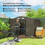 Outdoor Garden Storage Shed Tool House 14362169