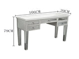 Illusions Collection Mirrored Entryway Console 40619351