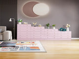 Modern Simple 6-Drawer Dresser Pink 28507163